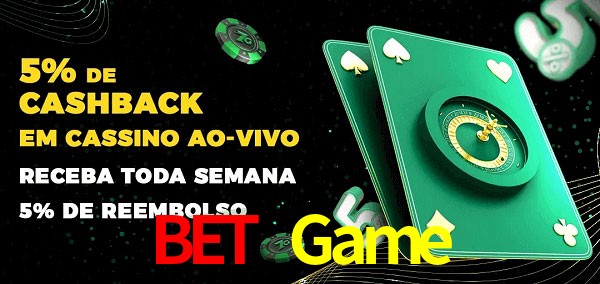 Promoções do cassino ao Vivo Bet Game